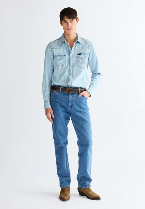 Actual product image Wrangler Stitched Belt (115)