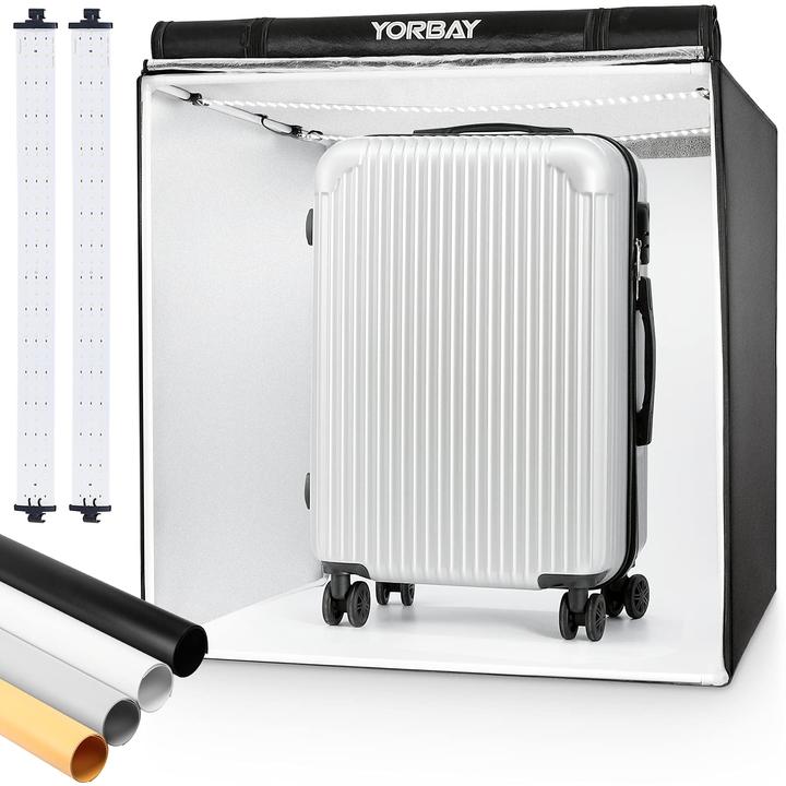 Actual product image Yorbay Photo studio set 80 x 80 x 80cm