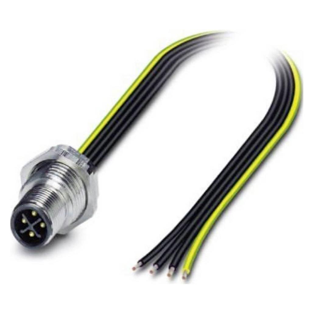 Phoenix Contact Sockelgehäuse HC-EVO-B10-SHWS-2SSM20-PLRBK 1421354 1 St., Elektronikkabel + Stecker, Schwarz