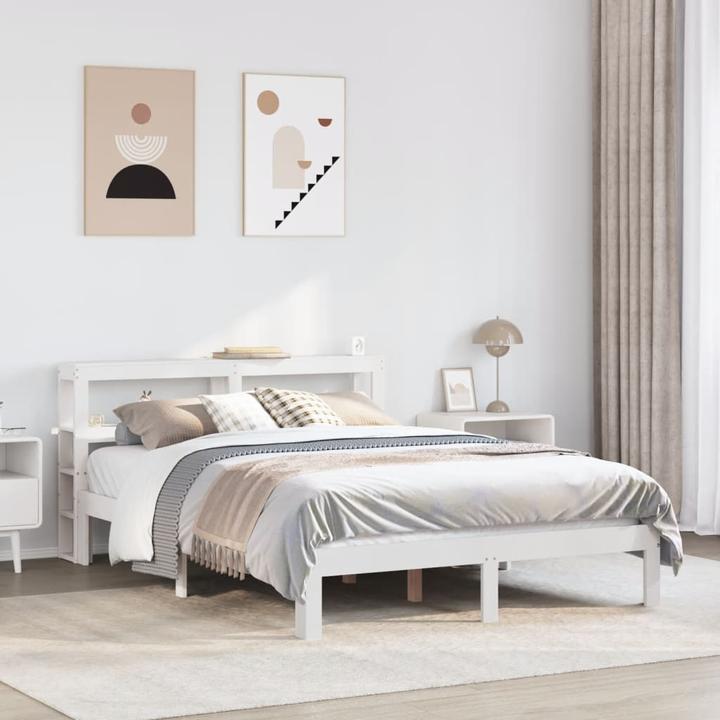 Actual product image vidaXL Bettgestell (140 x 190 cm)