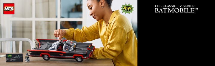 Produktbild LEGO Batmobile (76328, LEGO DC, LEGO Seltene Sets)