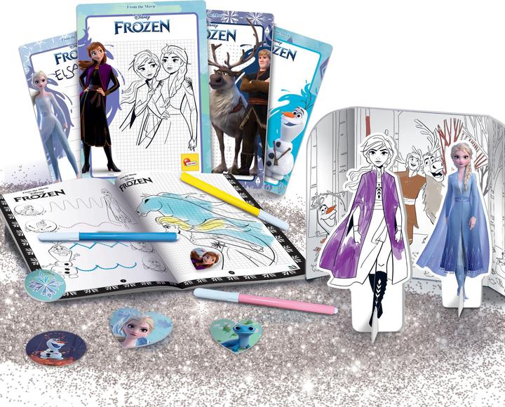 Produktbild Lisciani Frozen Zainetto Colouring And Drawing School