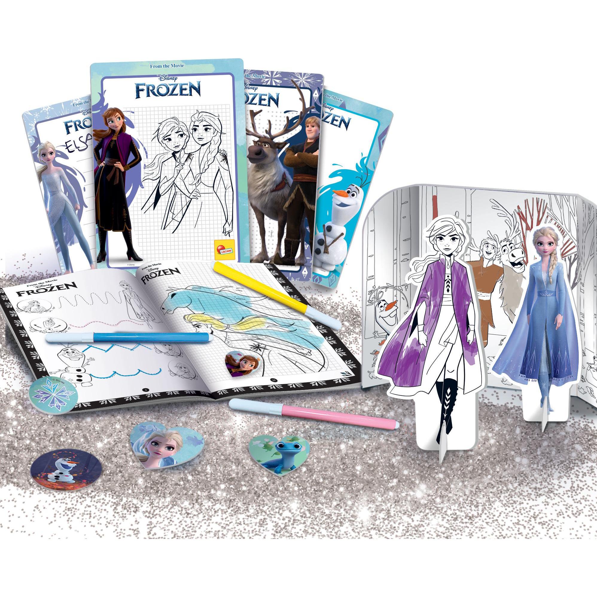 Thumbnail - Lisciani Frozen Zainetto Colouring And Drawing School
