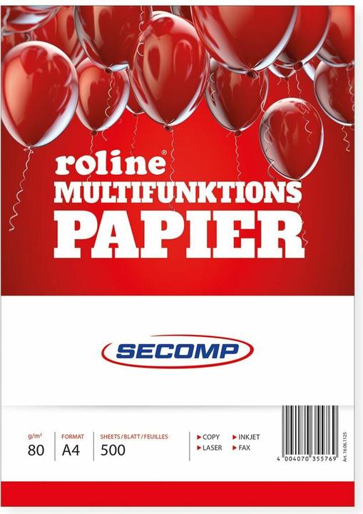 Roline Carta per fotocopie A4 80g 500 fogli (80 g/m², 500 x, A4)