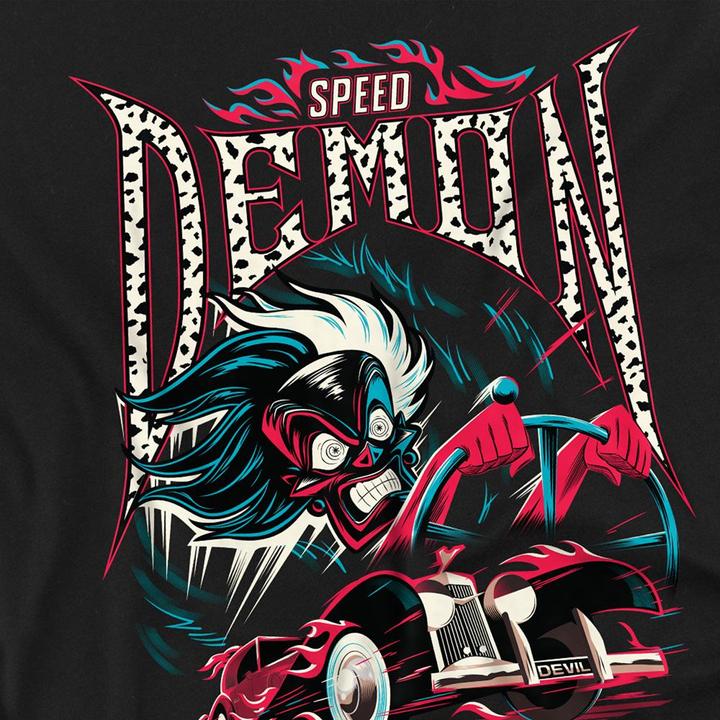 Immagine prodotto Disney Villains Speed Demon Maglietta Crudelia De Mon Adulto Unisex (XXL)