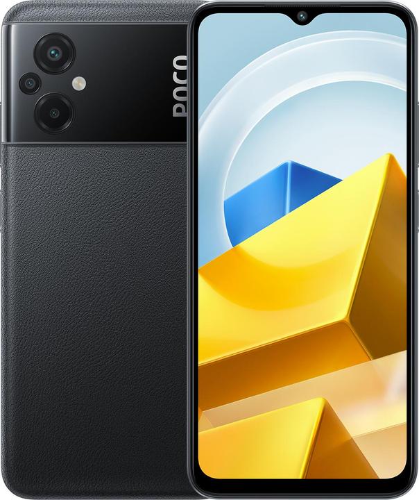 Xiaomi Poco M5 (128 GB, Black, 6.58", Dual SIM, 4G)