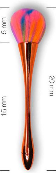 Actual product image Juliana Nails Dust brush rose gold supersoft (Nail lutensil)