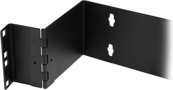 Actual product image StarTech 2U 48,26cm 19inch patch panel bracket with hinge for wall mounting
