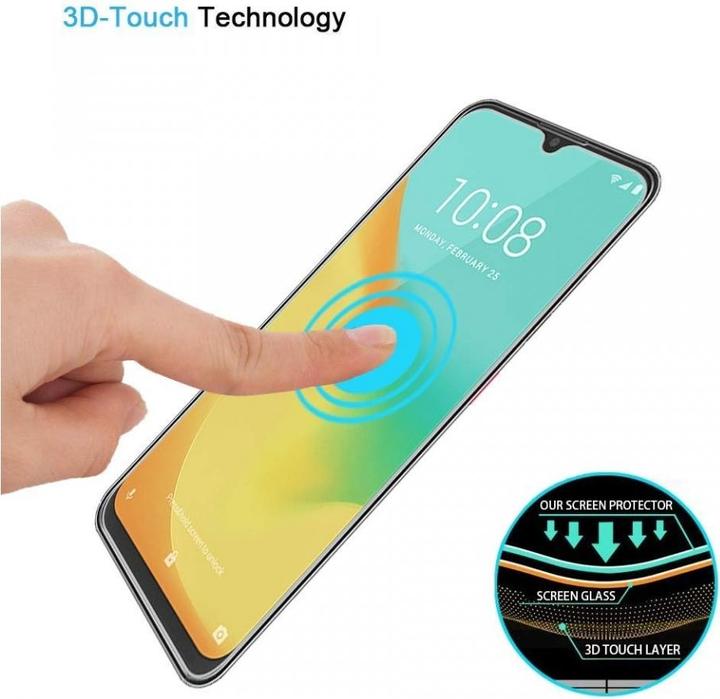 Produktbild Screenguard ZTE Blade V10 Vita Panzerglas Schutzfolie Case Friendly Design (1 Stk., ZTE Blade V10 Vita)