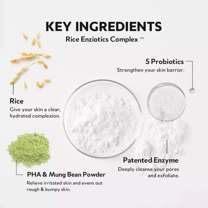 Actual product image TirTir Hydro Boost Enzyme Powder Wash - 75 Grams (Facial cleansing wipes, 75 g)