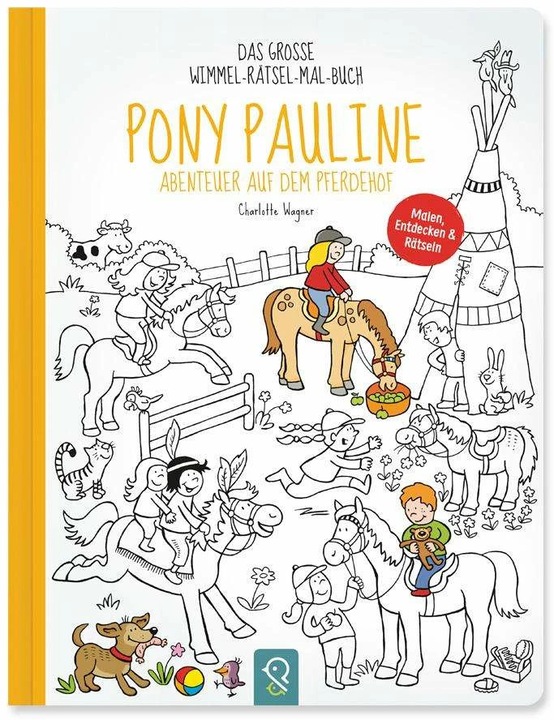 Produktbild Pony Pauline - Abenteuer auf dem Pferdehof (Deutsch, Charlotte Wagner, 2017)