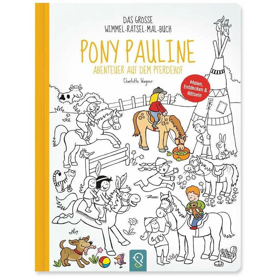 Pony Pauline - Abenteuer auf dem Pferdehof, Kinderbücher von Charlotte Wagner