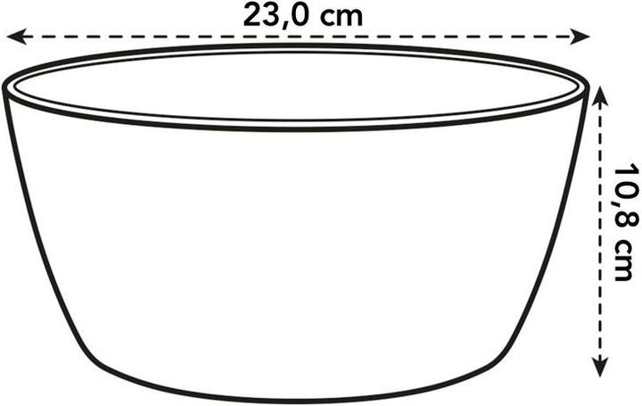 Actual product image Elho Brussels Bowl (22.90 cm)