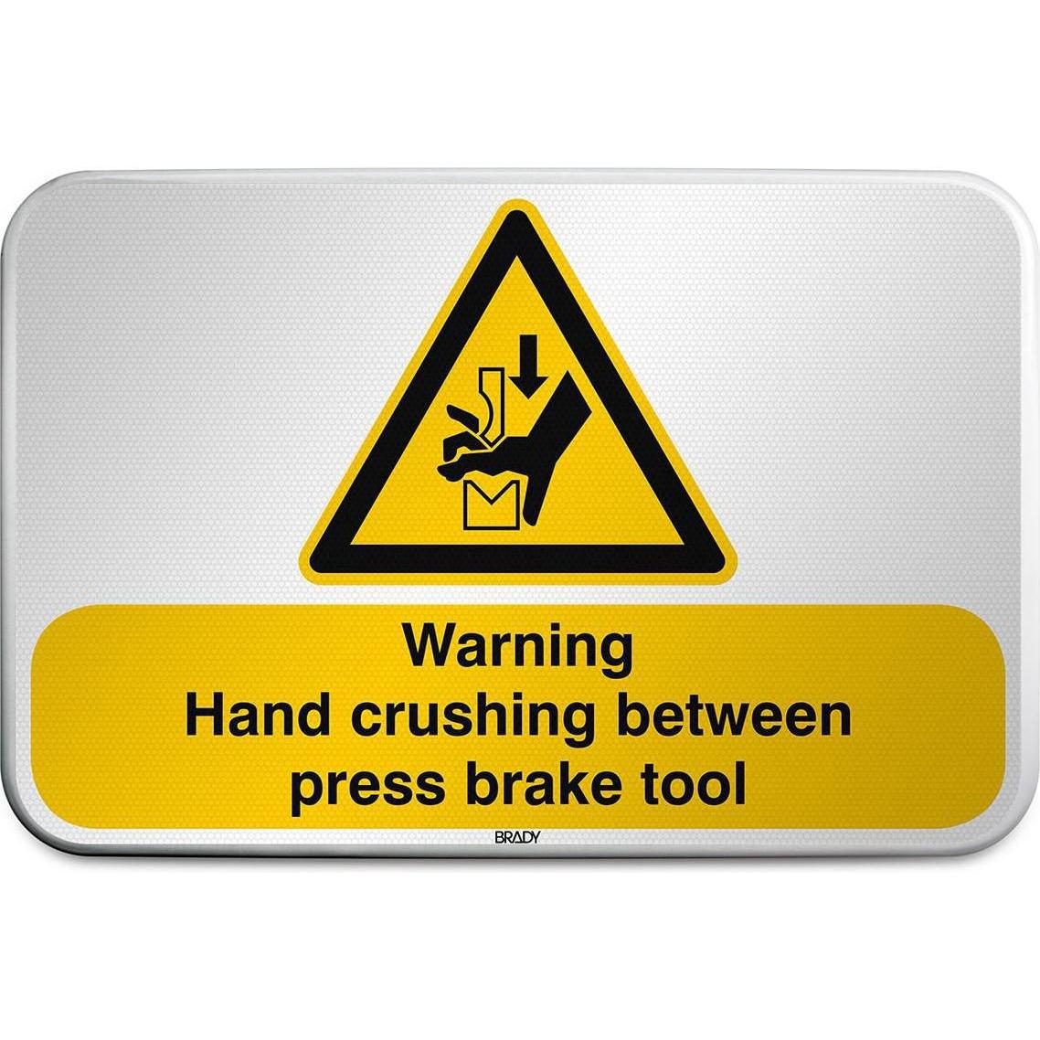 Brady, Sicherheitskennzeichnung, ISO Safety Sign - Warning