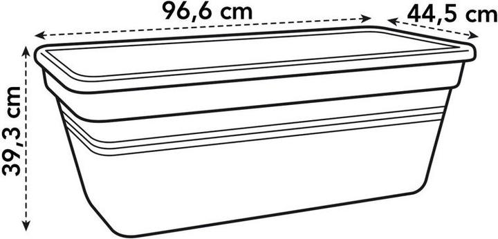 Immagine prodotto Elho Basics Garden XXL (96 x 44.50 x 39.50 cm)