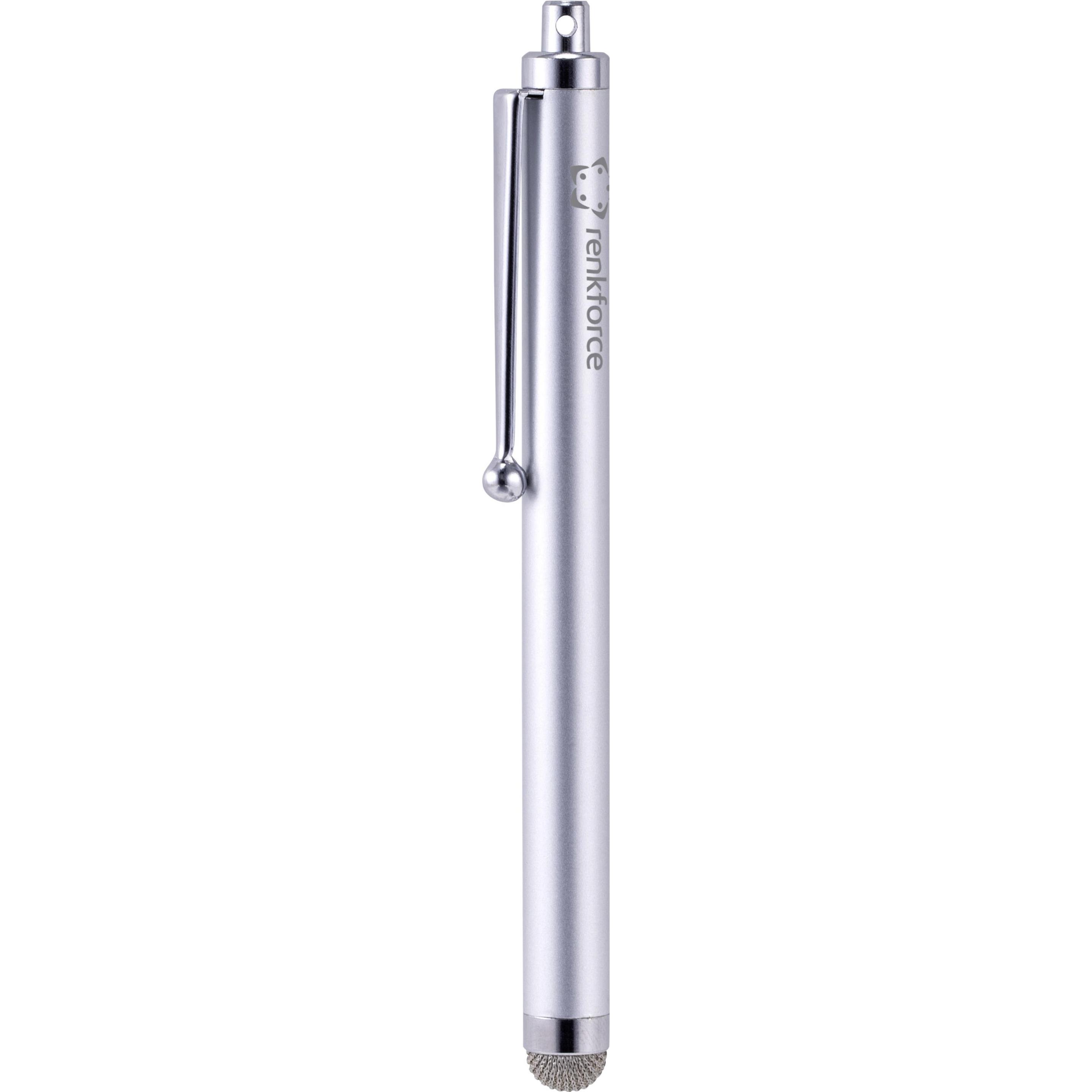 Renkforce Capacitive Touchpen, Stylus, Silber