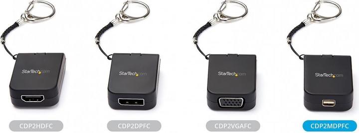 Produktbild StarTech Cdp2mdpfc (Mini DP, 4.80 cm)