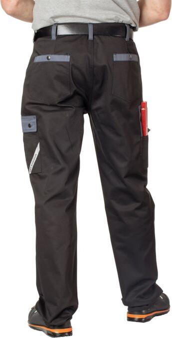 Produktbild Orix Moderne Arbeitshose mit Handytasche schwarz (46)