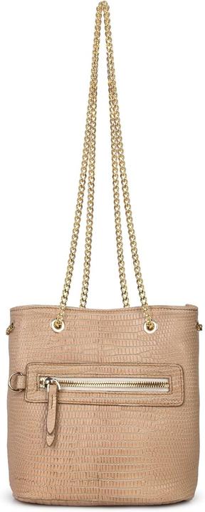 Productafbeelding Kate Moss Ecru Leder Damen Schoudertas Praktisch