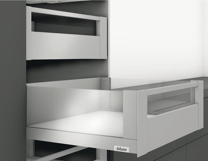 Actual product image Blum Internal drawer front piece LEGRABOX pure/free, without groove