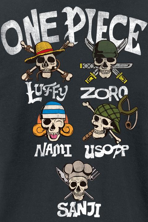 Produktbild One Piece Straw Hat Crew Skull (M)