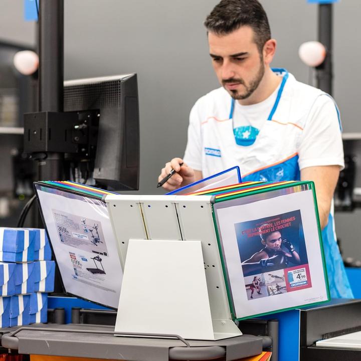 Image du produit Tarifold Pupitre de table pour tableaux transparents