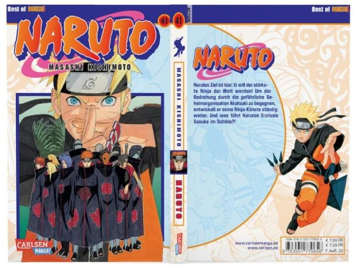 Produktbild Naruto, Band 41 (Deutsch, Masashi Kishimoto, 2010)