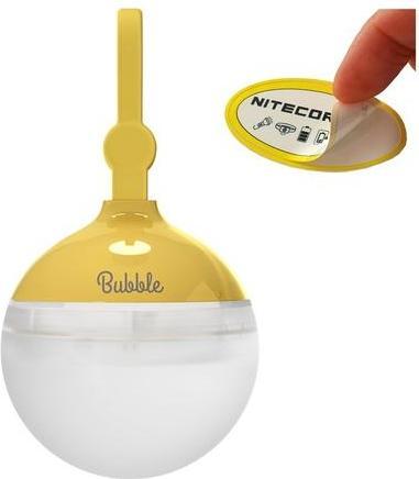 Actual product image Nitecore Bubble Lantern Tulip Yellow