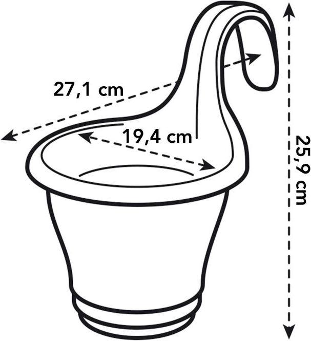 Produktbild Elho Corsica Easy Hänger Single (19 cm)