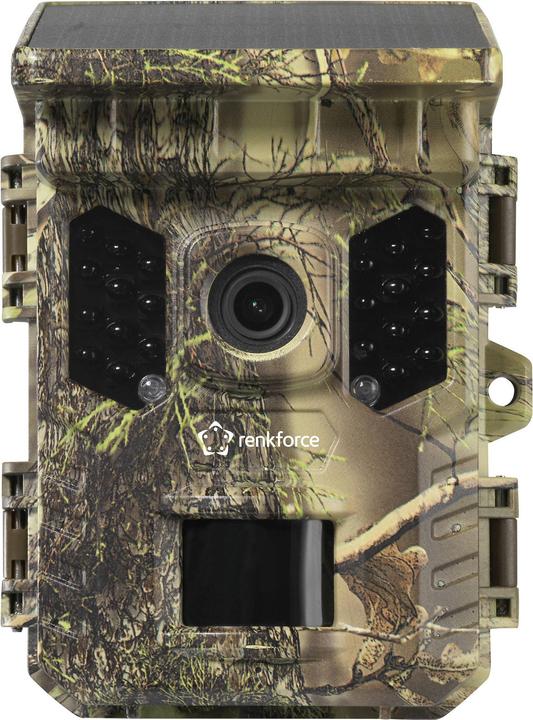 Produktbild Renkforce RF-HC-800 Wildkamera 32 Megapixel WLAN, inkl. Solarladegerät mit Li-Io