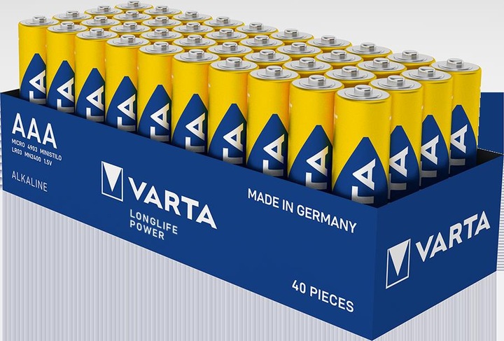 Actual product image Varta Longlife Power (4 pcs., AAA, 1270 mAh)
