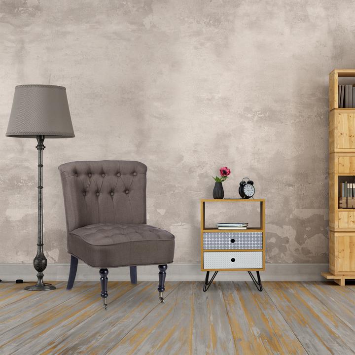 Actual product image Relaxdays Side Dresser with Drawers (45 x 30 x 65 cm)