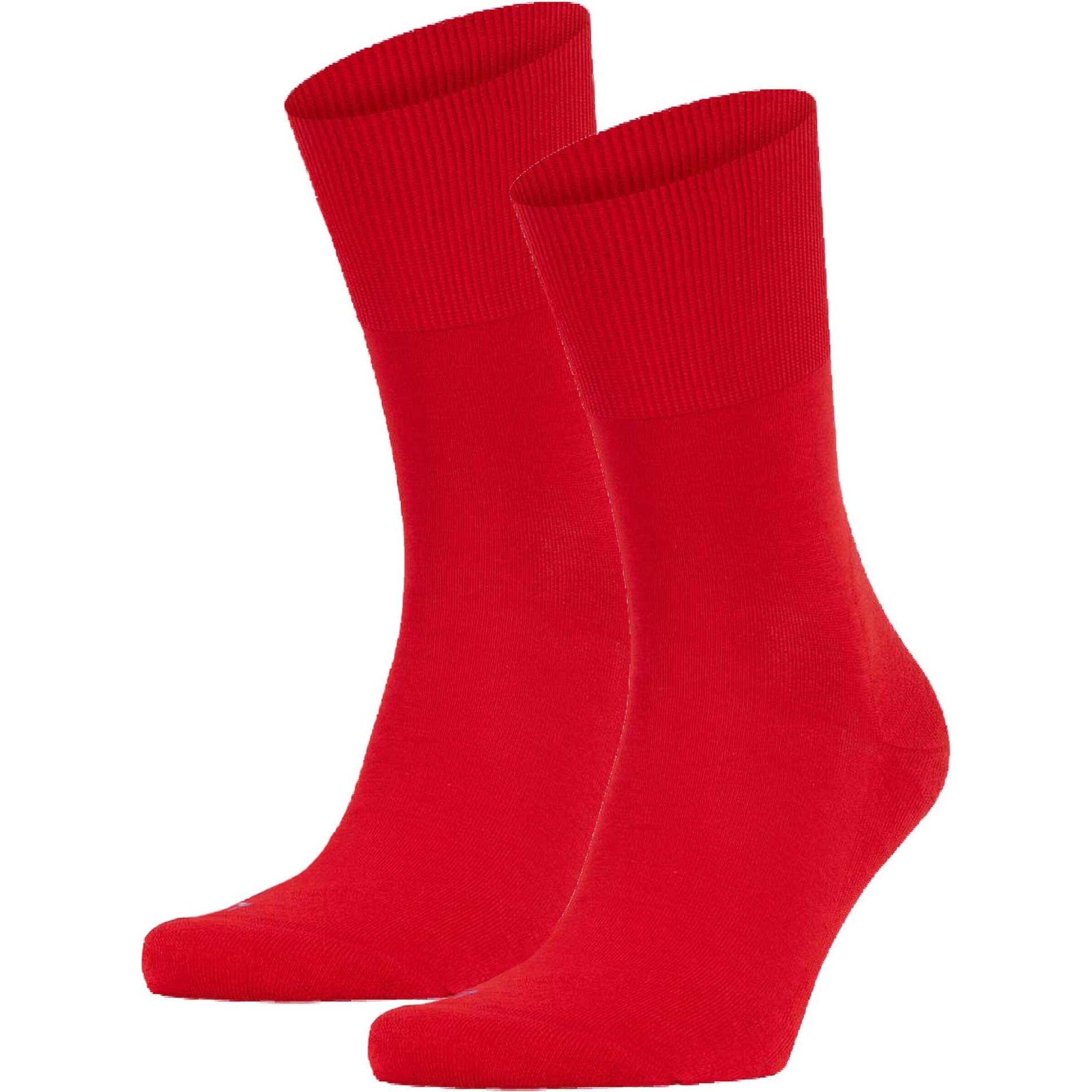 Falke, Herren, Socken, Run SO, Rot, (2er Pack, 44 - 45)