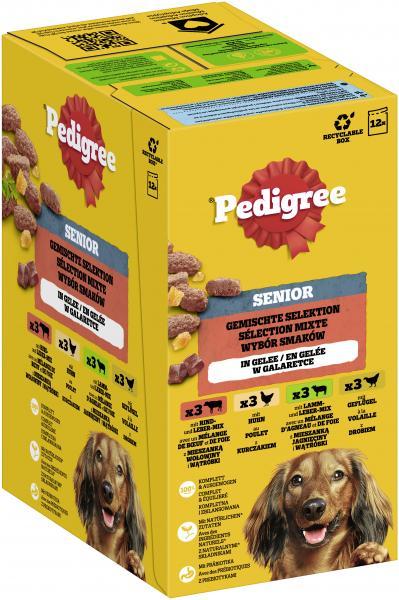 Produktbild Pedigree Senior Gelée Multipack (Senior, 12 Stk., 1200 g)