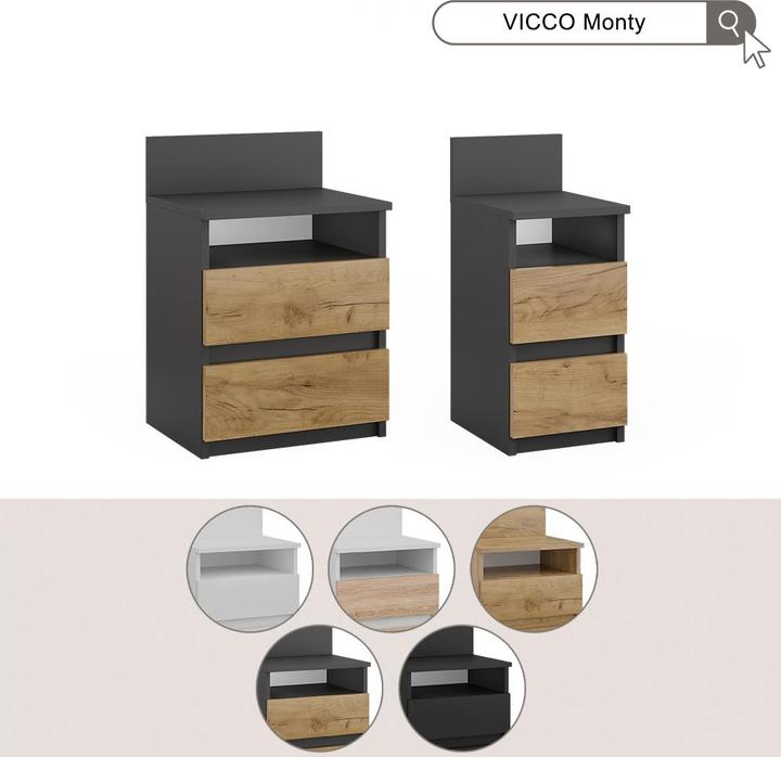 Produktbild Vicco Monty (39.5 x 32.5 x 59 cm)