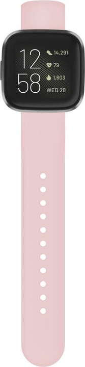 Produktbild Hama 00086233 Smartwatch-Zubehör Band Rose Silikon (Silikon, Versa 2, Versa, Versa Lite)