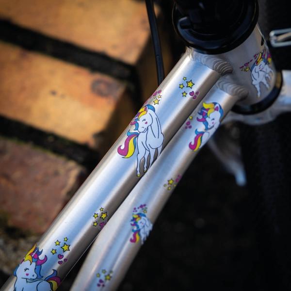 Immagine prodotto Farbviereck Einhorn Motive Sticker / Aufkleber