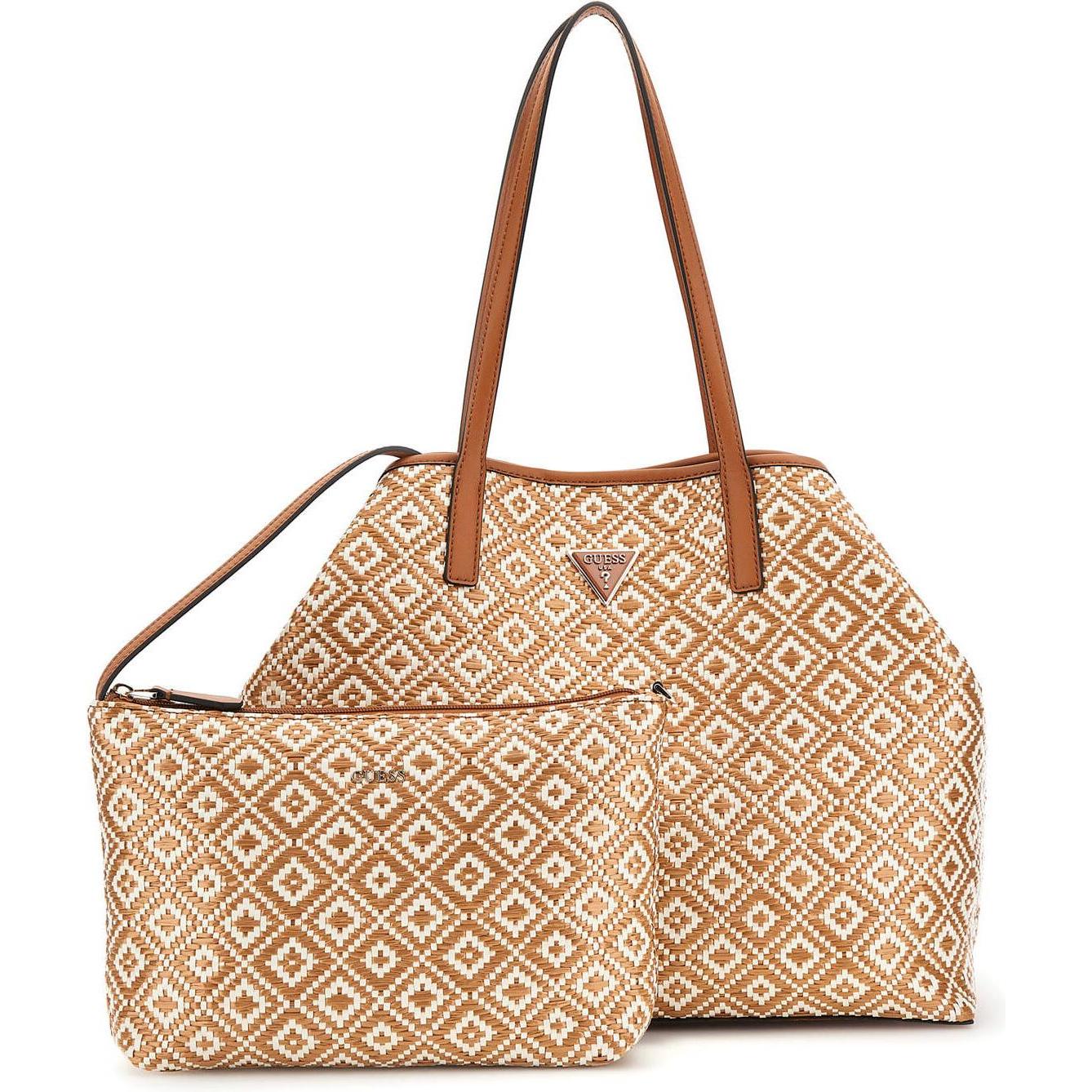Guess, Tasche, damenhandtasche vikky ii, Schwarz