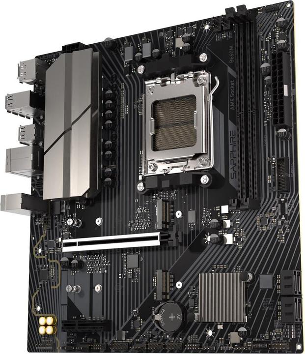 Produktbild Sapphire B650M-E 1xHDMI 1.4 1xDP 1.2 (AM5, AMD B650, mATX)