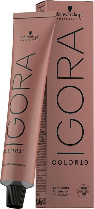 Produktbild Schwarzkopf Professional Igora Color 10 Permanent 10 Minute Color Cream (5-12 Hellbraun Cendré Asch)