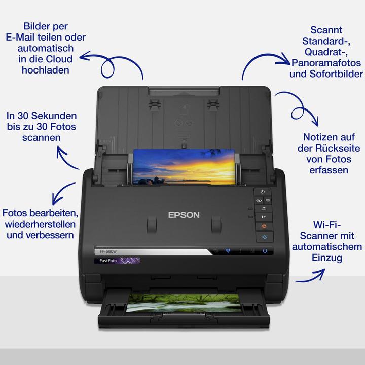Image du produit Epson FF-680W FastFoto (WLAN, USB)