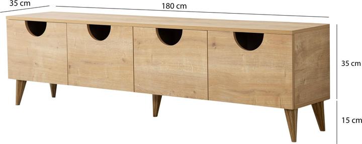 Image du produit Skye Decor Four (180 x 35 x 50 cm)