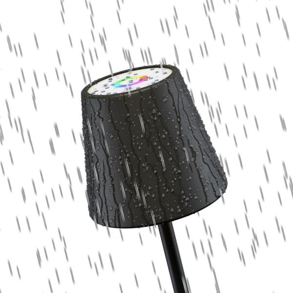 Actual product image Goobay Wireless LED table lamp RGB, black (150 lm)