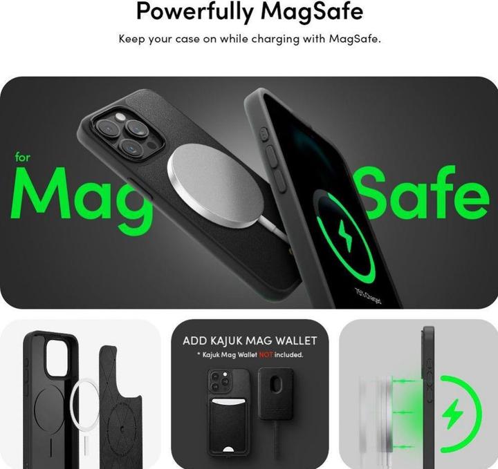 Image du produit Cyrill Kajuk MAG iPhone 15 Pro 6.1" Magsafe czarny/black ACS06769 (Apple iPhone 15 Pro)