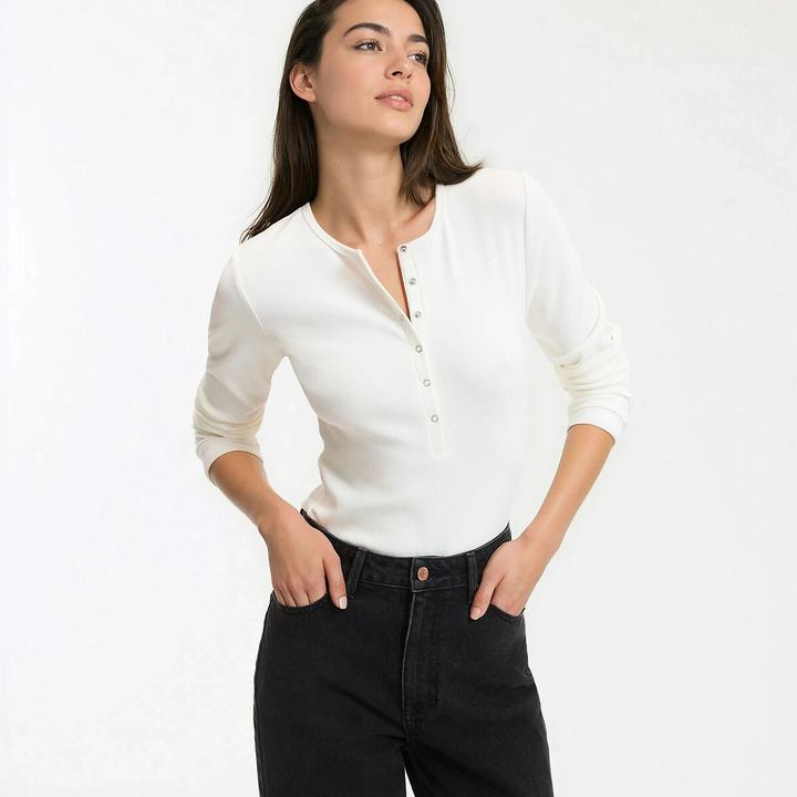 Produktbild La Redoute Collections Langarm-Shirt (S)