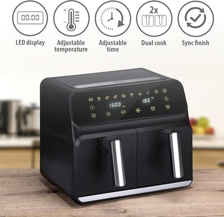 Immagine prodotto alpina Friggitrice doppia 8L 230V 1700W