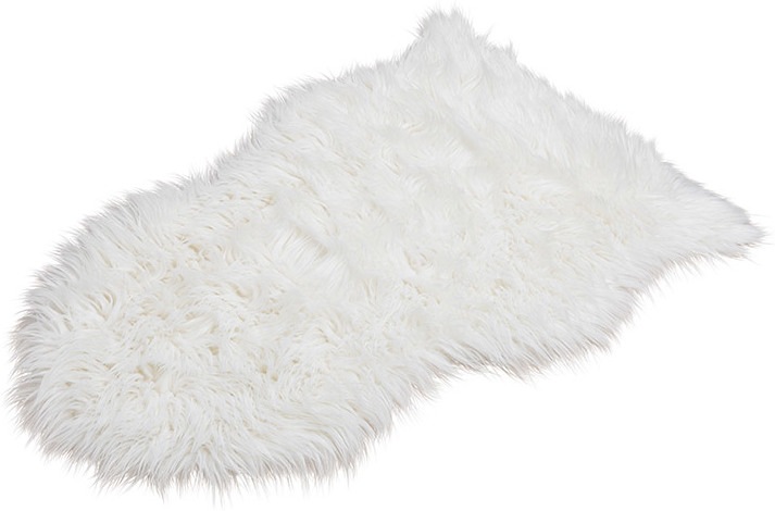 Actual product image G. Wurm Faux fur white (W / H) 80x50cm