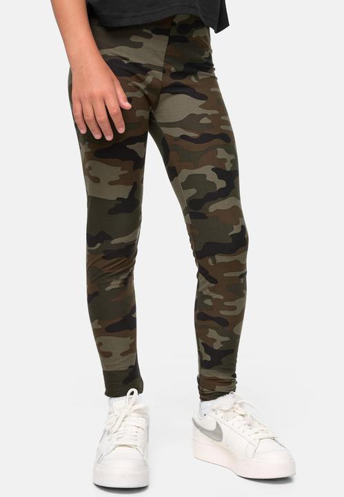 Image du produit Urban Classics Leggings Camo pour filles (146)