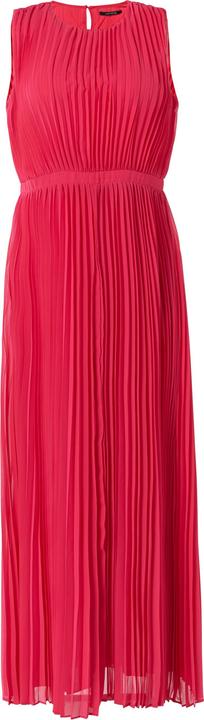 Image du produit Comma Kleid Plissiertes Maxi-Kleid mit Rundhalsausschnitt (36)