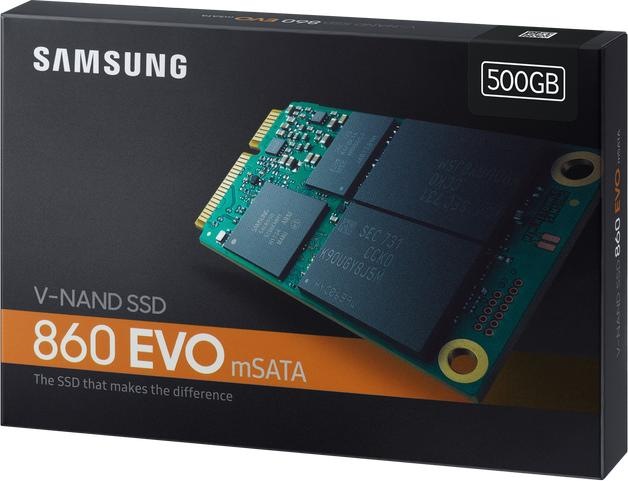 Immagine prodotto Samsung 860 Evo (500 GB, mSATA)